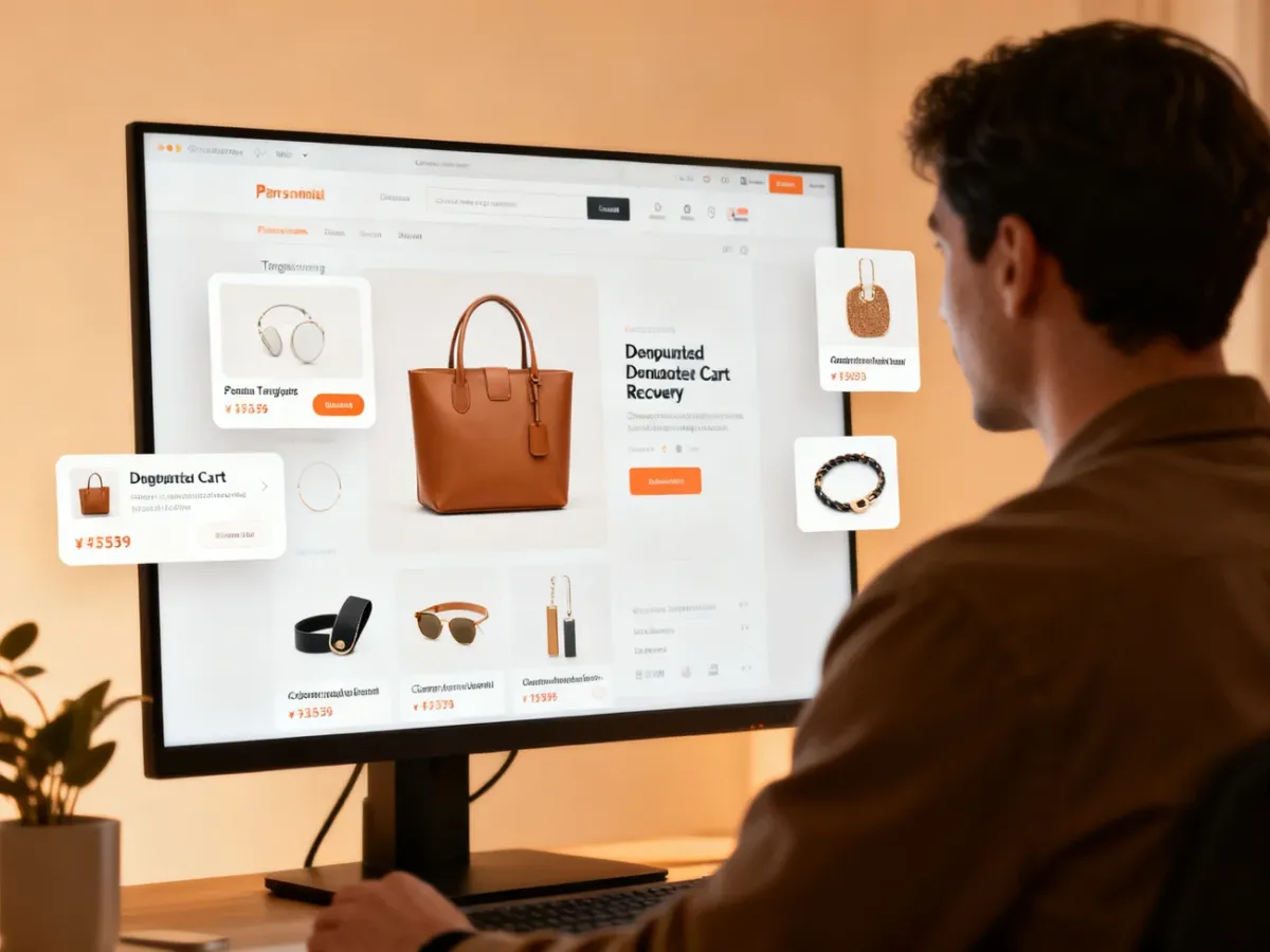 Retargeting porzuconego koszyka i propozycje produktów uzupełniających